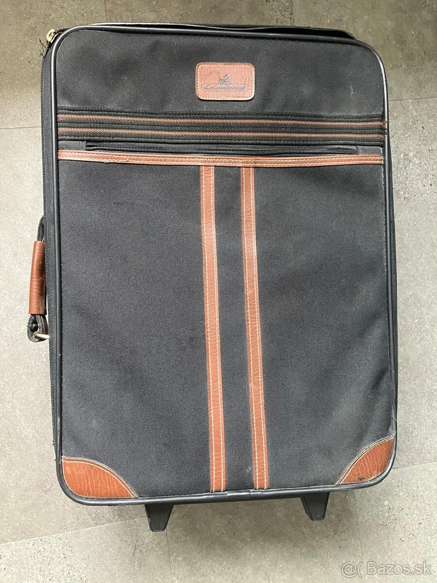 Kufor na kolieskach (poškodený zips)