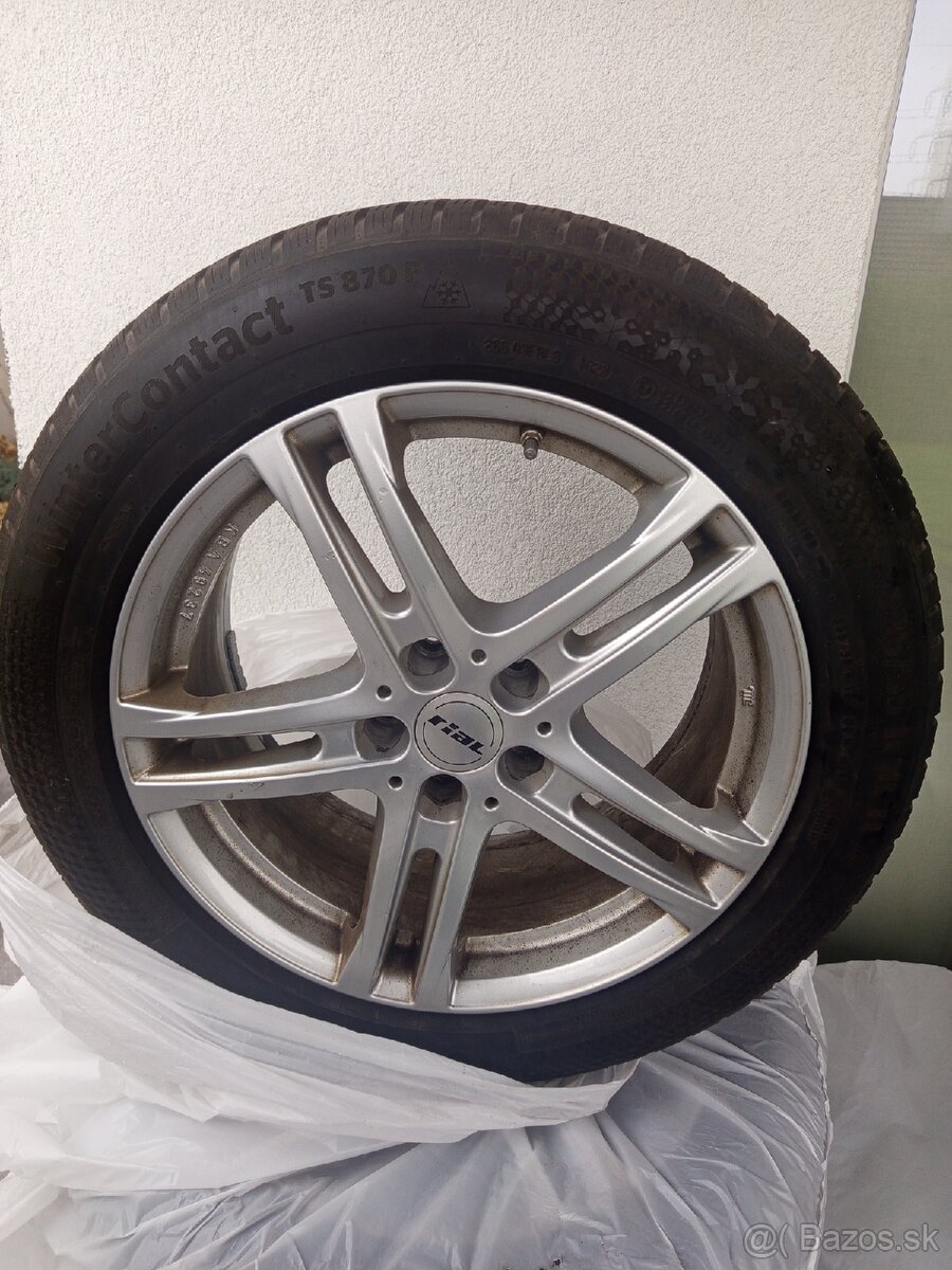 4x Alu disky 5x114,3 + 4x zimné gumy r18