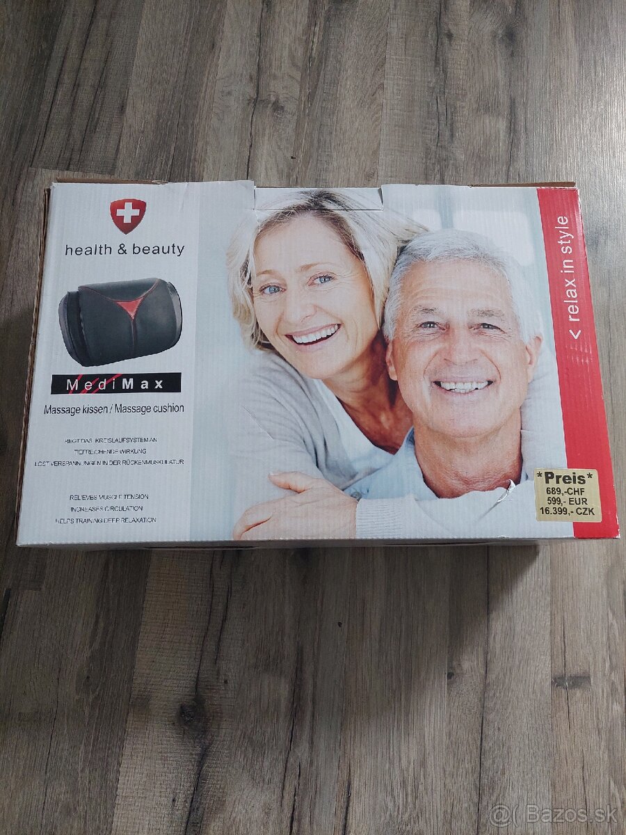 Masážny vankúš Medimax