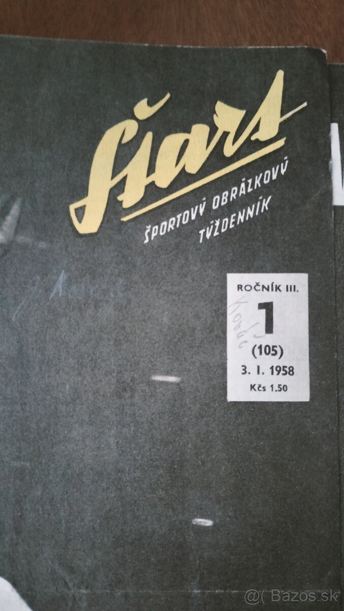 Predám viazaný časopis START 1958