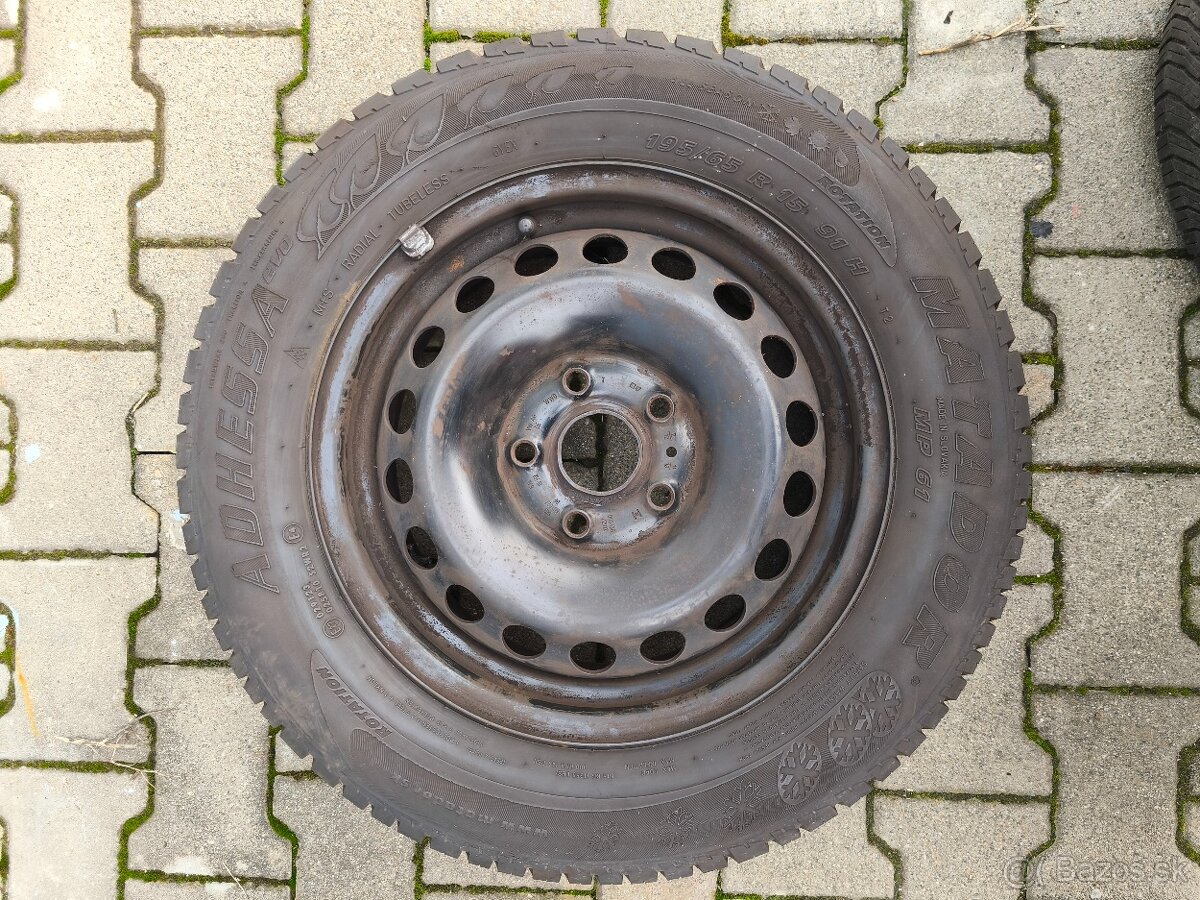 Predám Kolesá vhodné na Doblo a iné