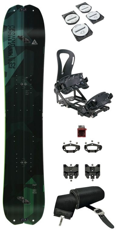 Splitboard Miniganger Detsky celý set
