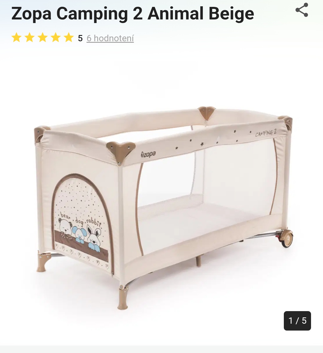 Cestovná postieľka