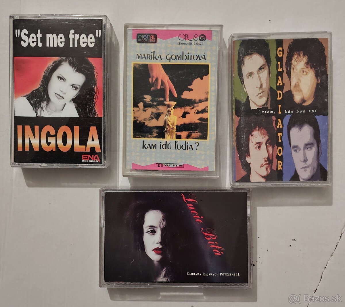 MC kazety = 15€ celok