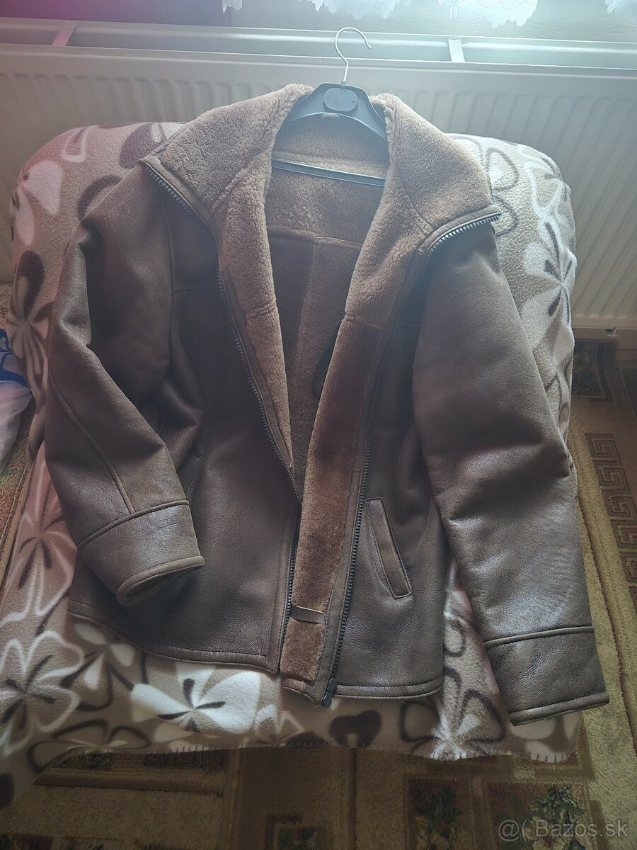 Kožená panska bunda