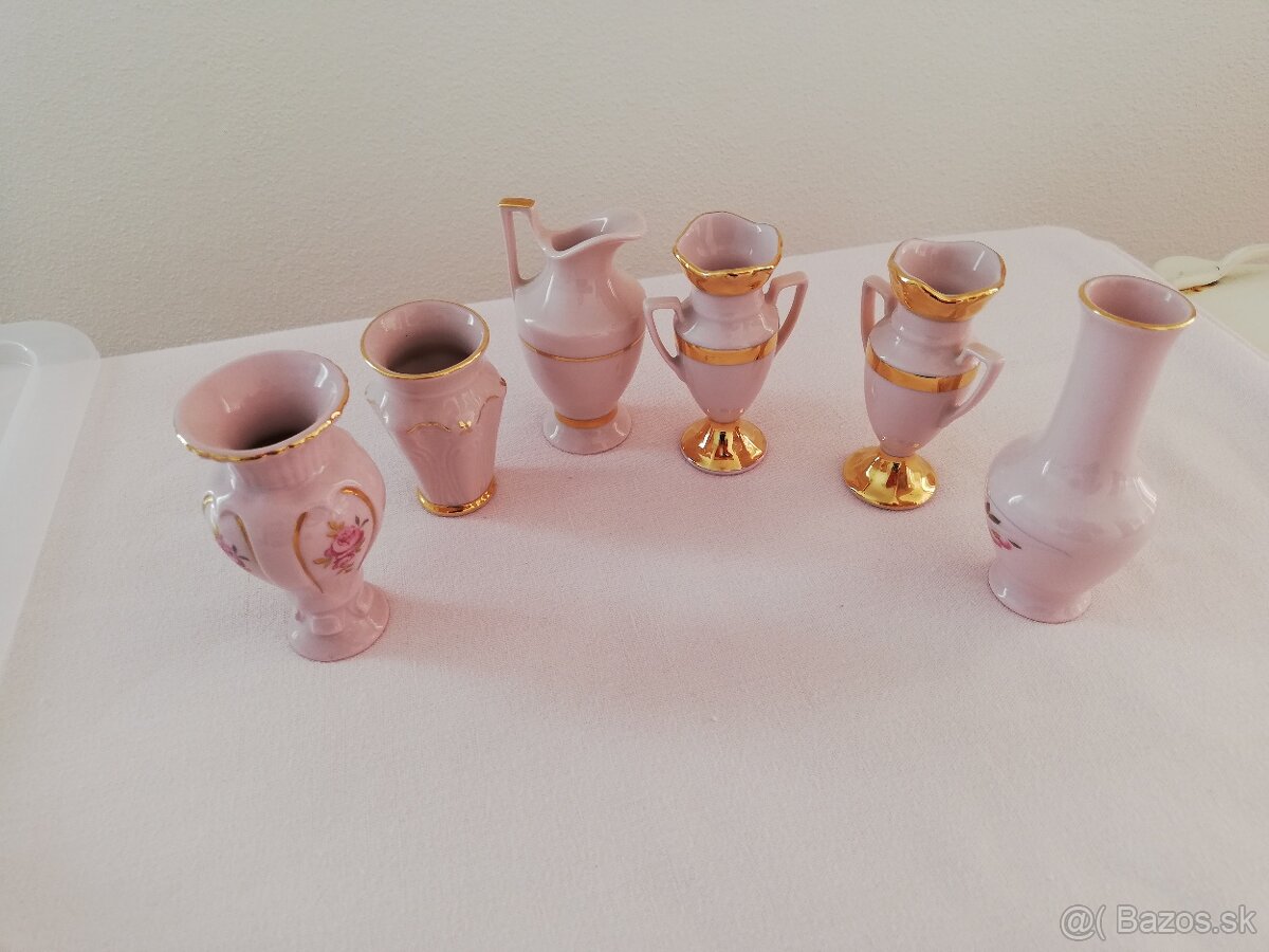 ružový porcelán