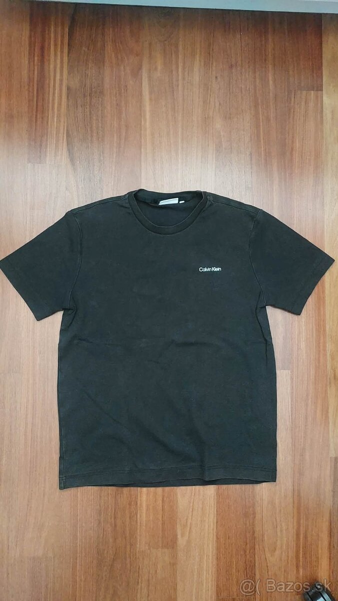 Tričko Calvin Klein čierne (L)