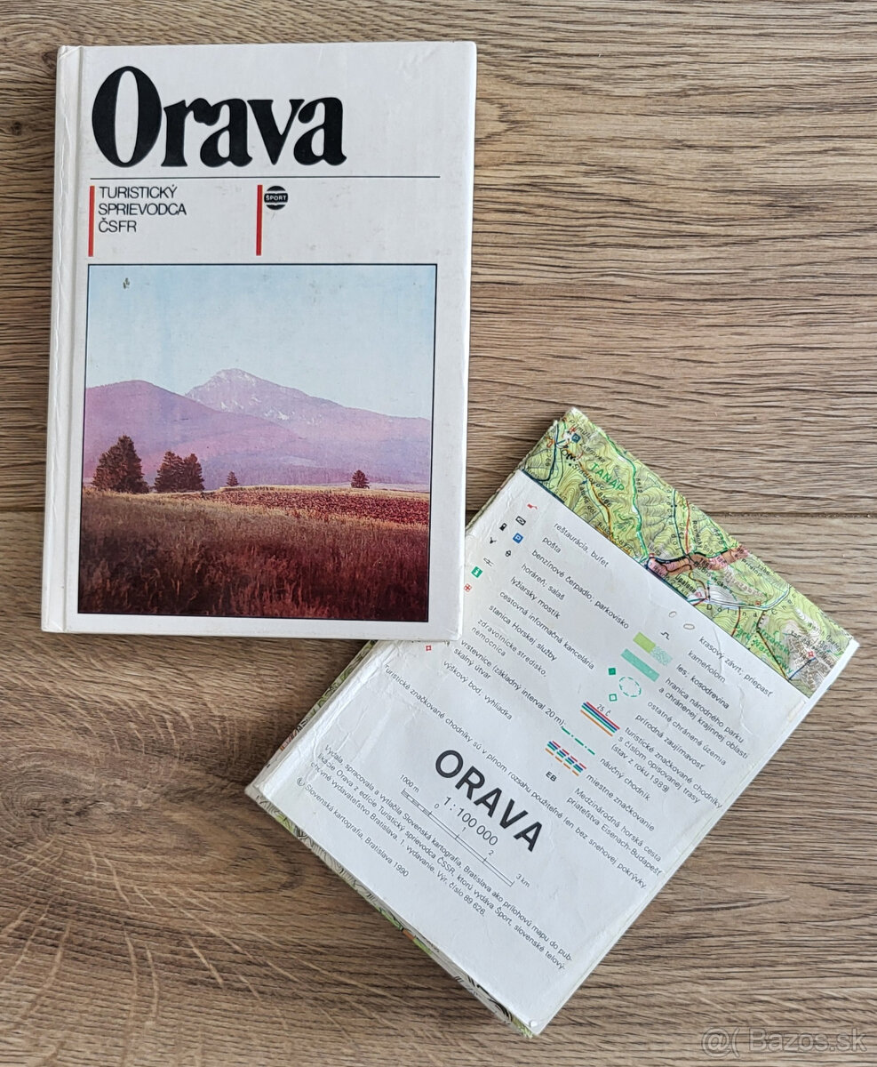 KNIHA: Orava - Turistický sprievodca s mapou