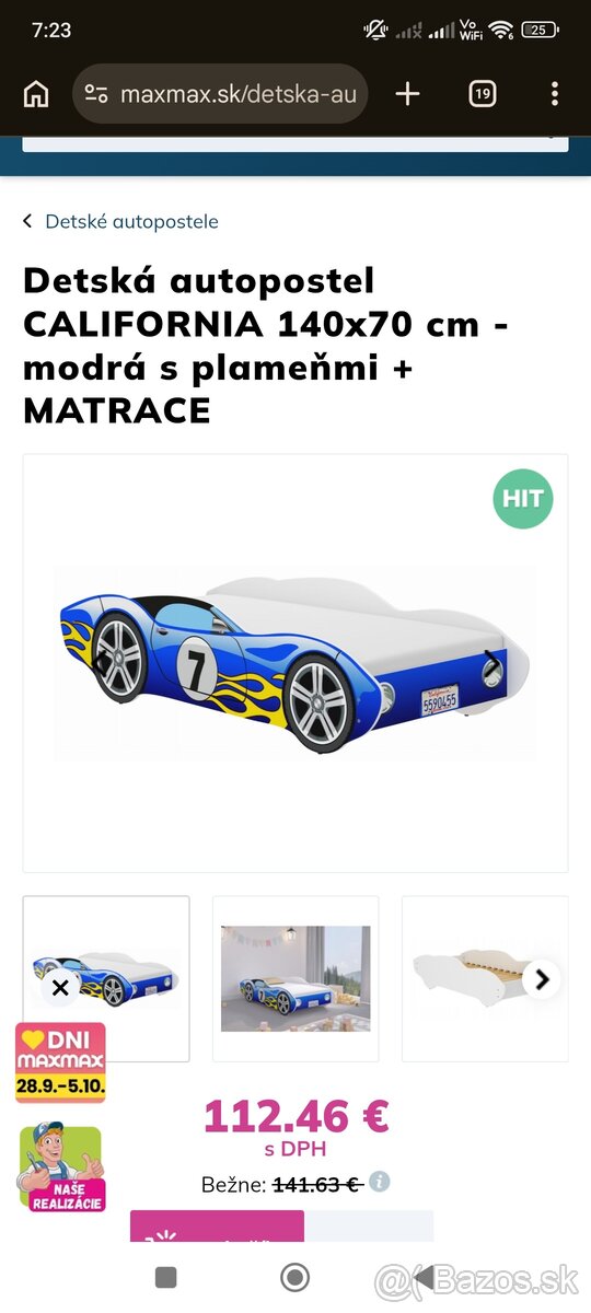 Detská posteľ