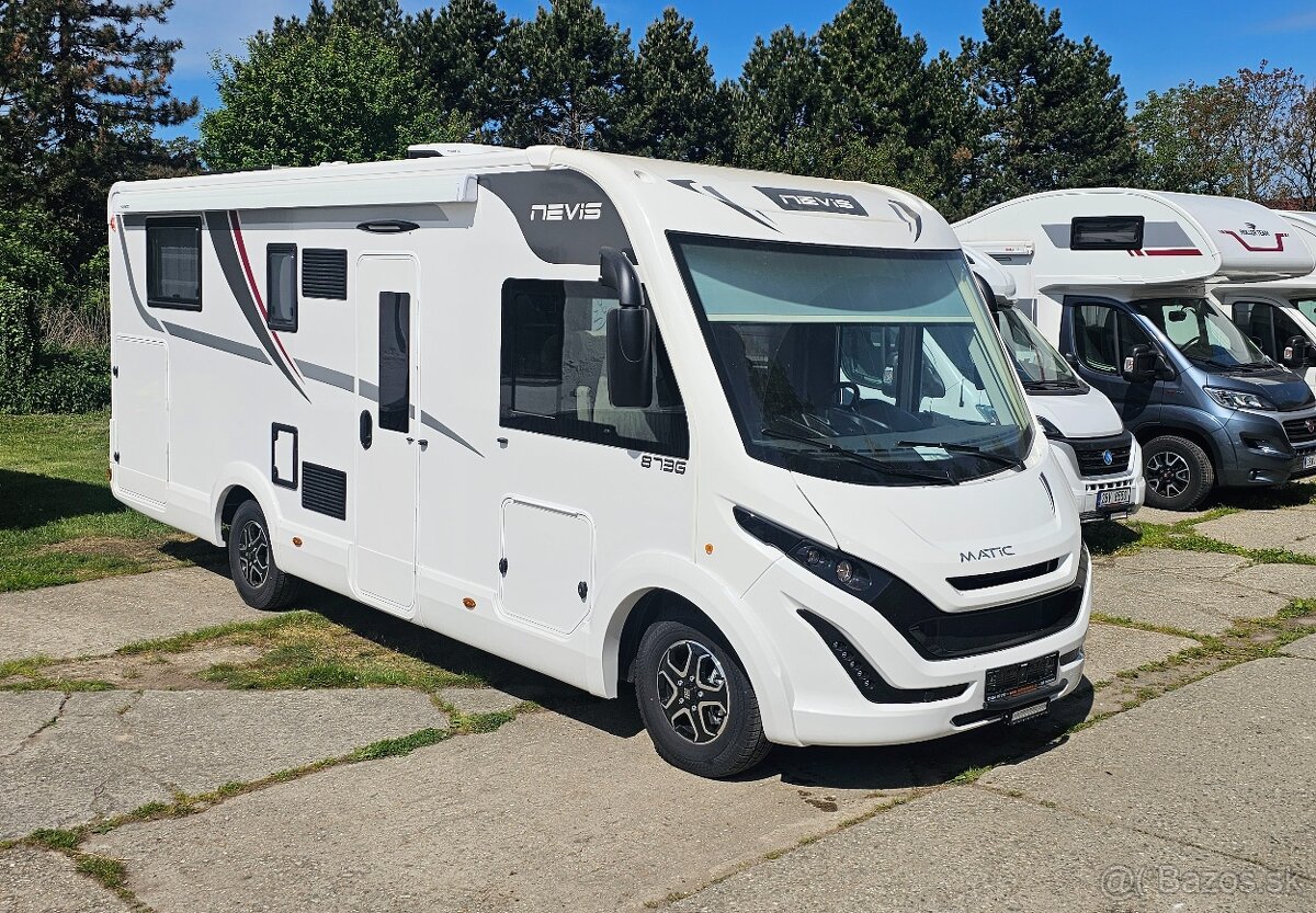 5 míst 2025 180PS AUTOMAT 9°ZF 3.5t FIAT DUCATO obytné auto 