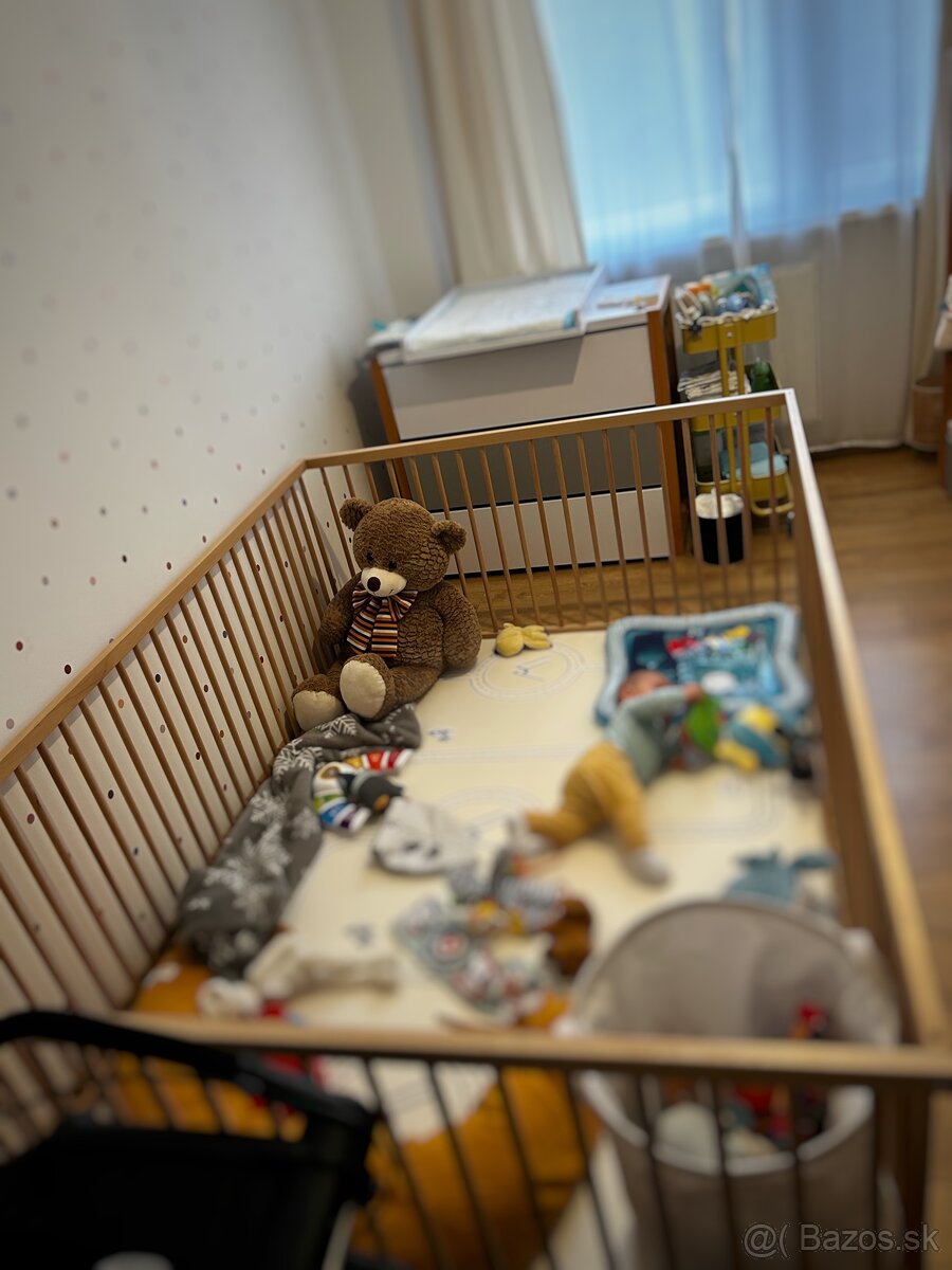 Drevená ohradka pre deti BRANKO