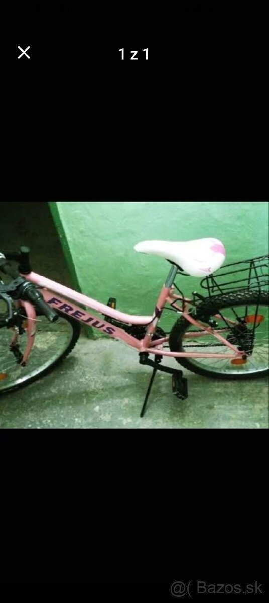 Detský bicykel malo používaný