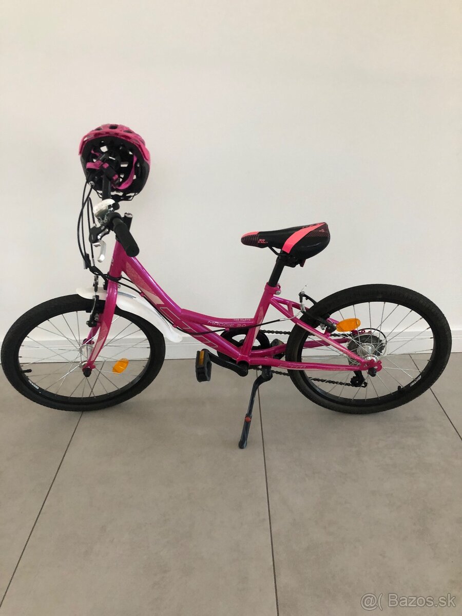 Dievcensky ruzovy bicykel CTM Kaktus Bike 20 inch