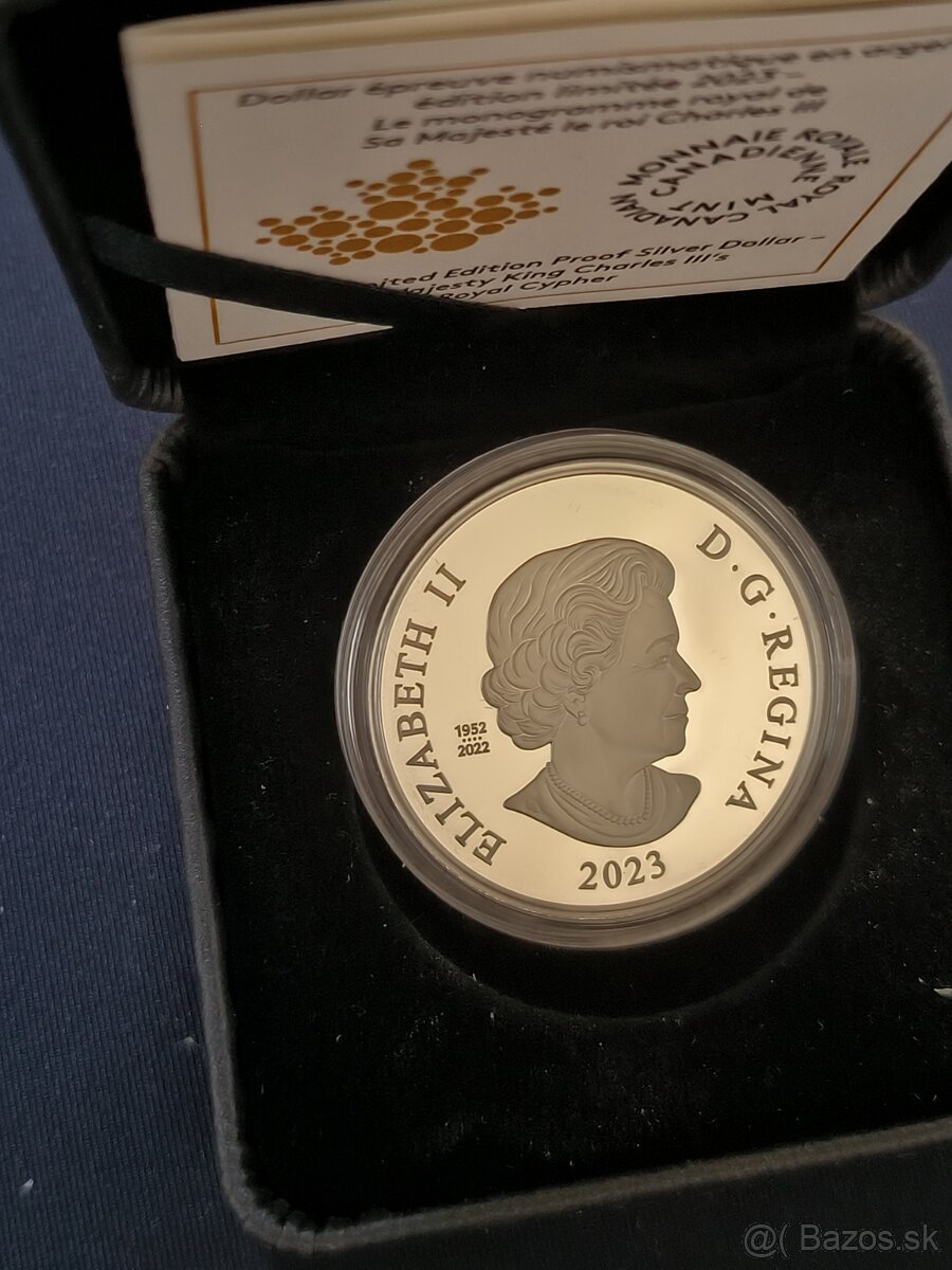Kráľovský Monogram - Karol lll. - Korunovačný PROOF