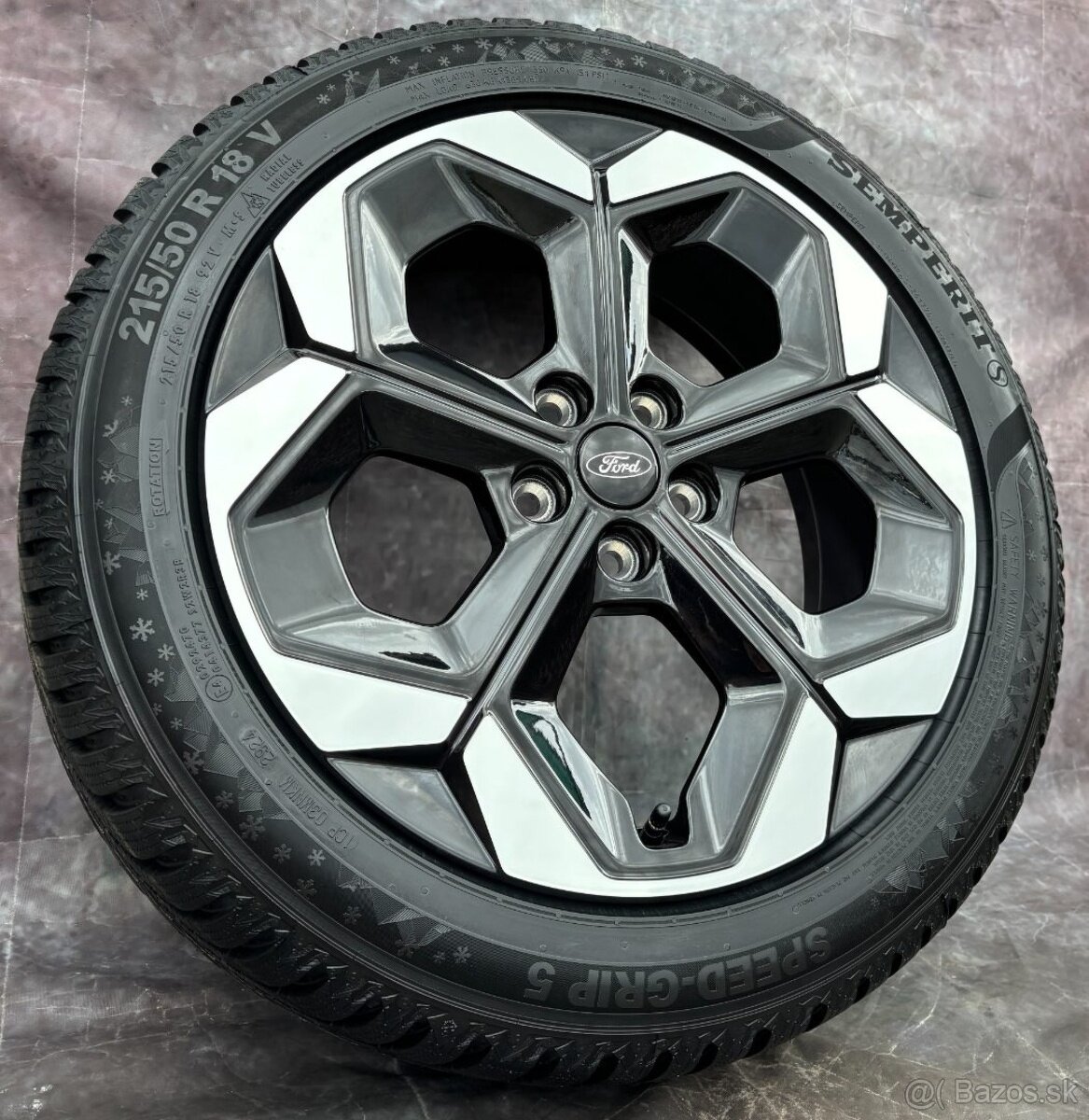 Originální Alu kola Ford Puma 215/50/18 NOVÁ SADA