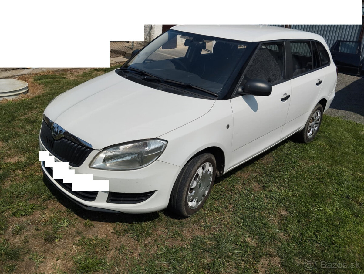škoda fabia 2 1.6 tdi caya na diely, motor, kufor, dvere