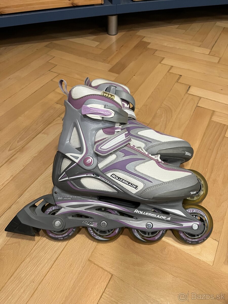 Kolieskove korcule rollerblade bio dynamic sg5 s chranicmi