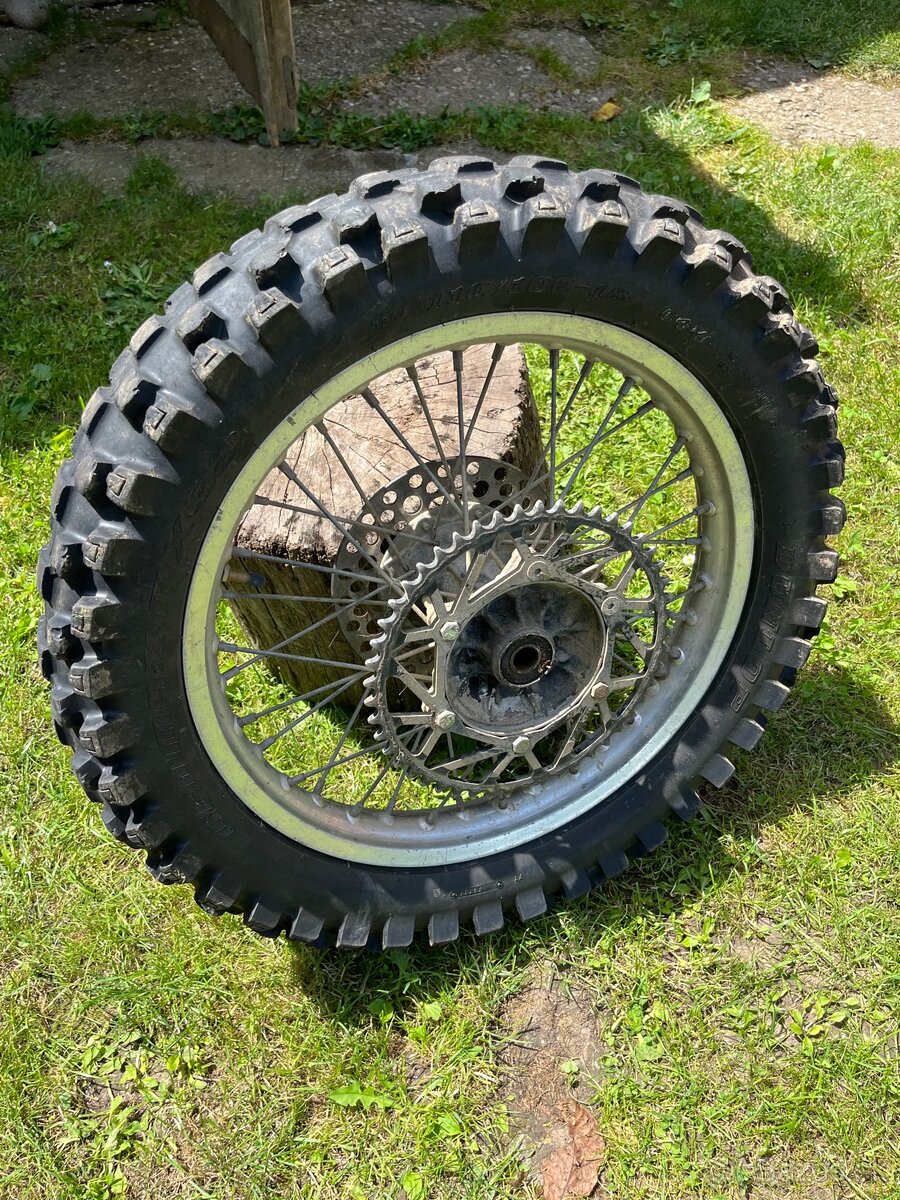 Zadné koleso 18” kawasaki kx 125 250 99-02