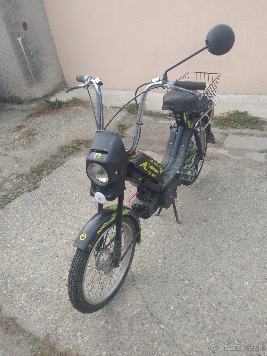 Babetta jawa 210 2-rychlostna tp karticka dobrý stav