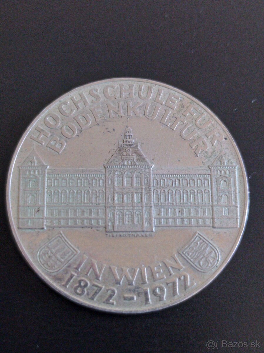 50 Schiling 1972 - strieborná minca