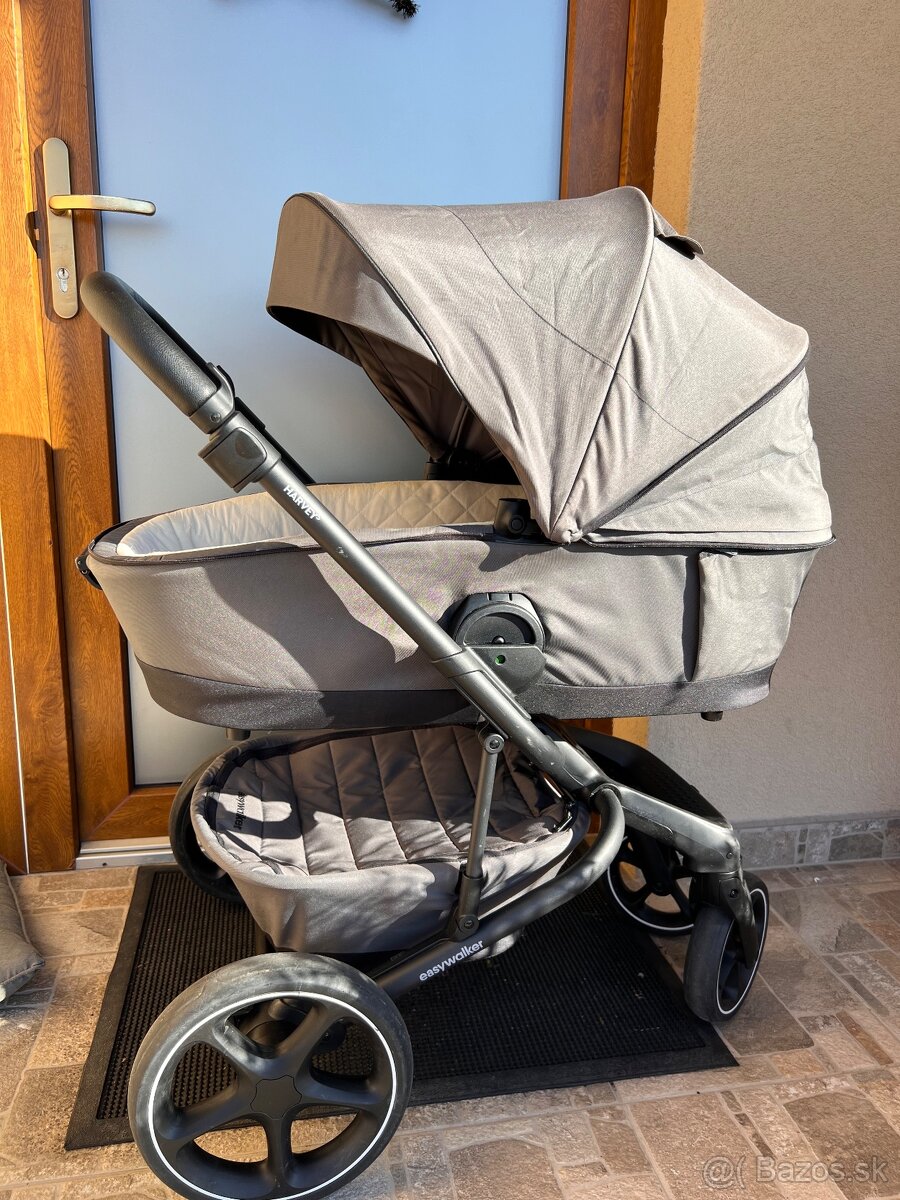 Easywalker Harvey 5 premium Xxl set mineral grey