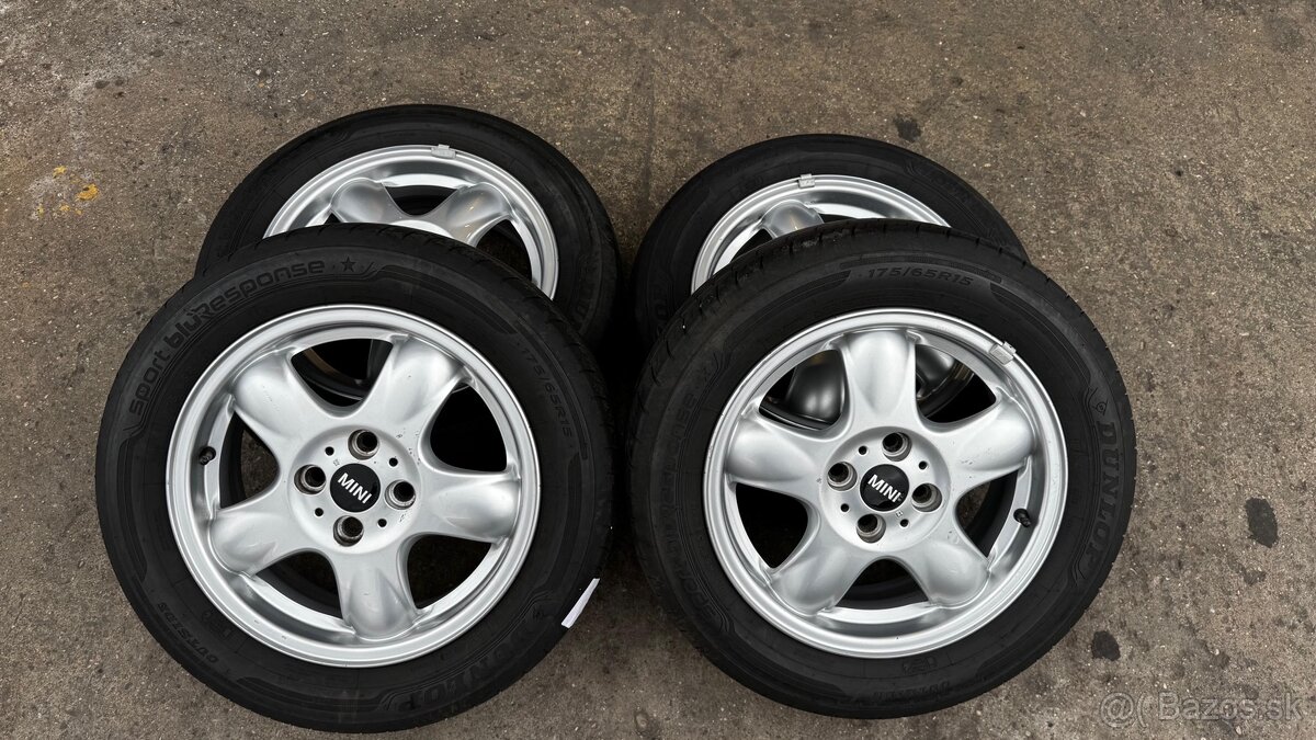 Mini Cooper R56 letná sada kolies 175/65R15