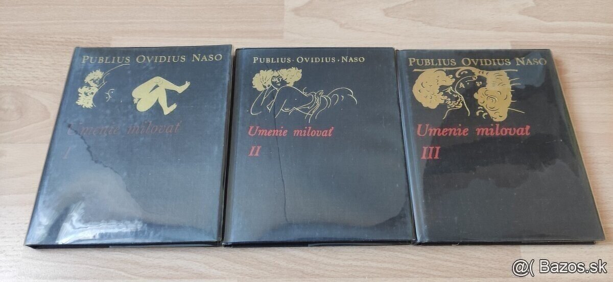 Publius Ovidius Naso - Umenie milovať I,II,III Promeny