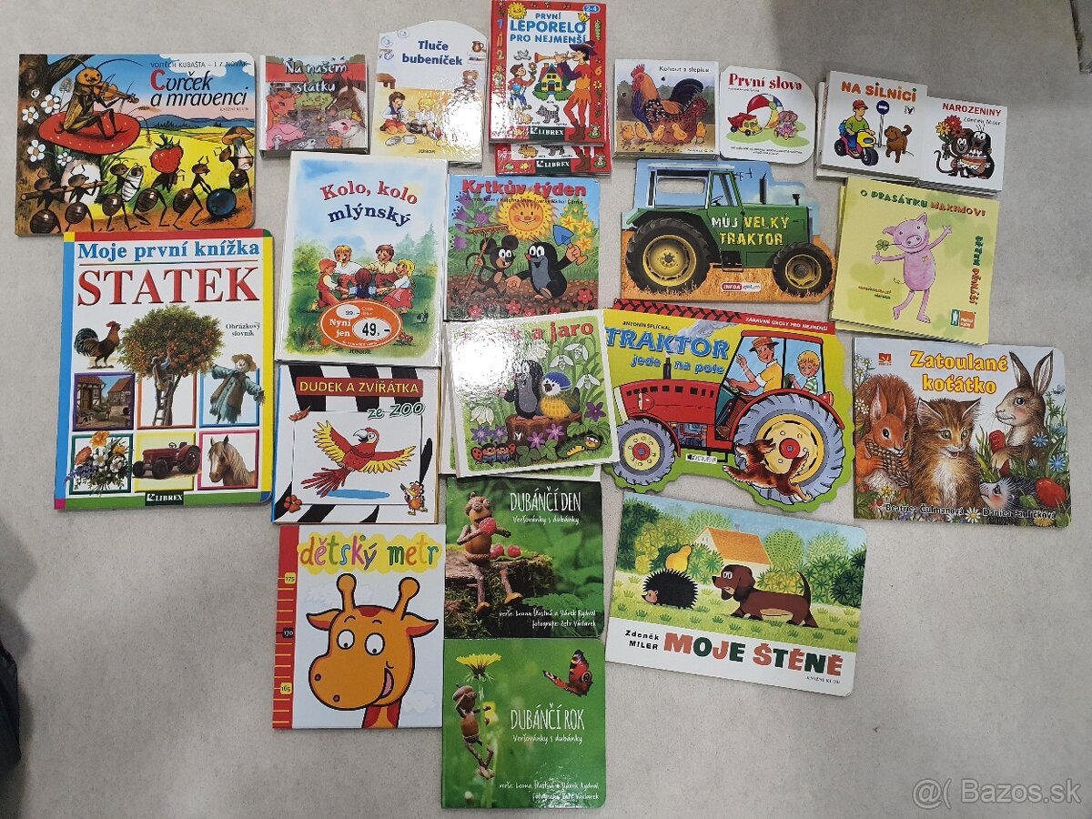 Detské knihy v češtine