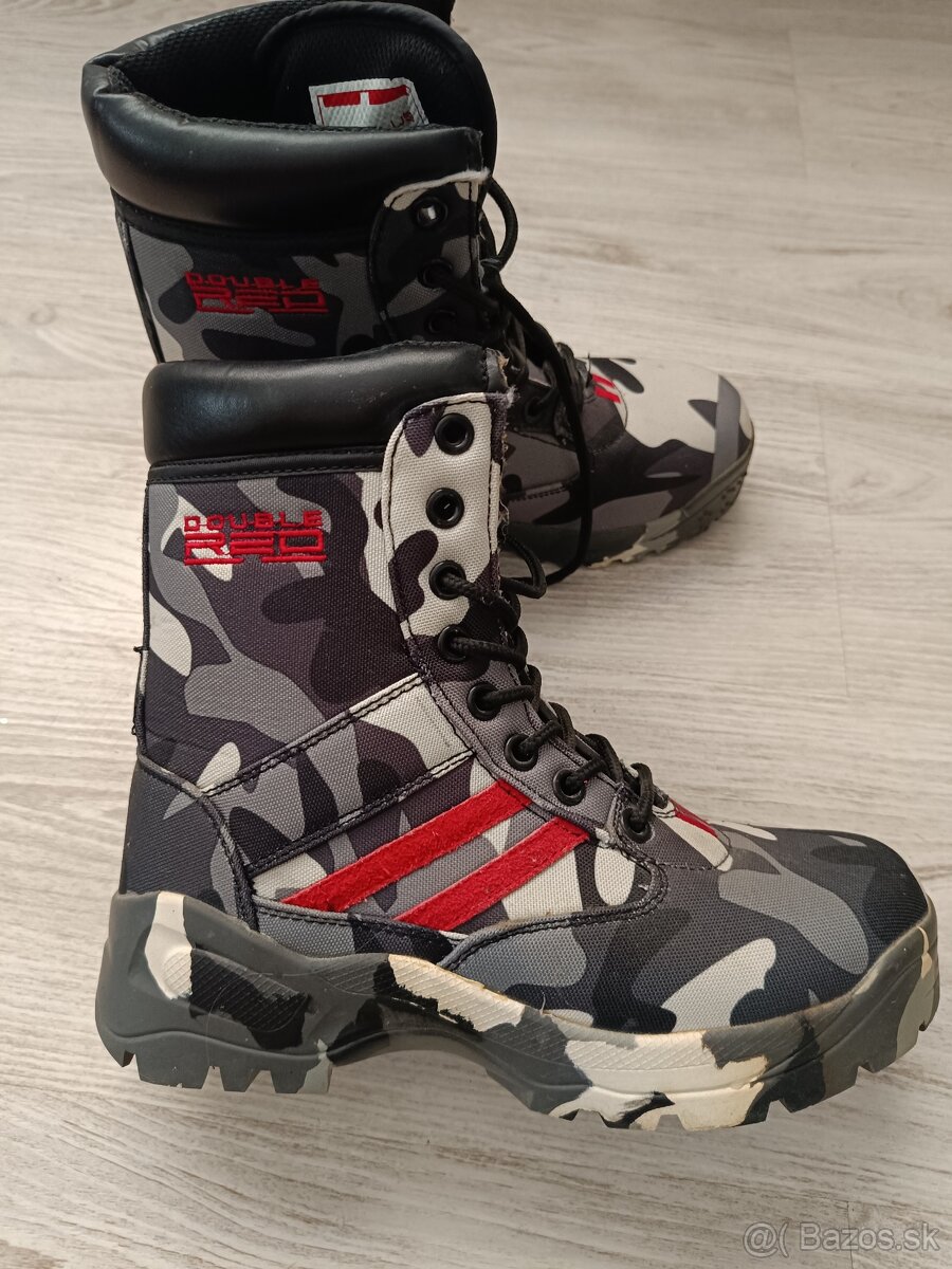 Taktické topánky Double red c.39