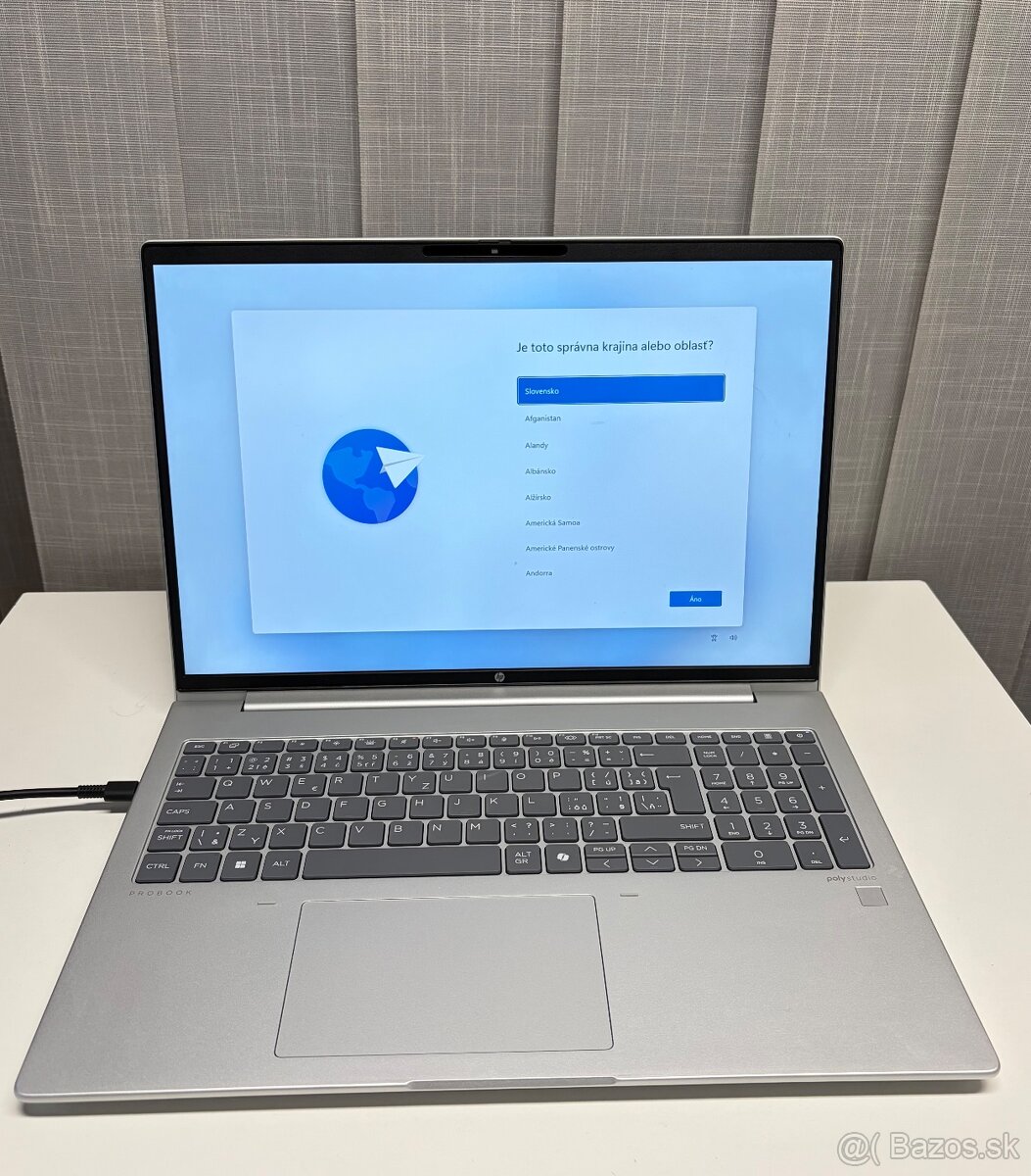 Notebook HP ProBook 465 G11 strieborný