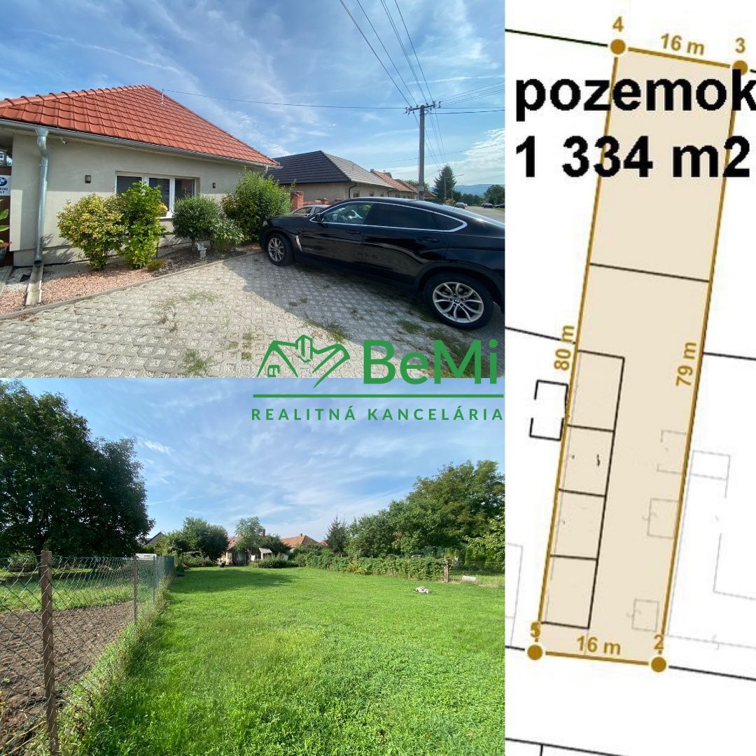 Rodinný dom Koniarovce, pozemok 1 334 m2 ID 432-12-MIG