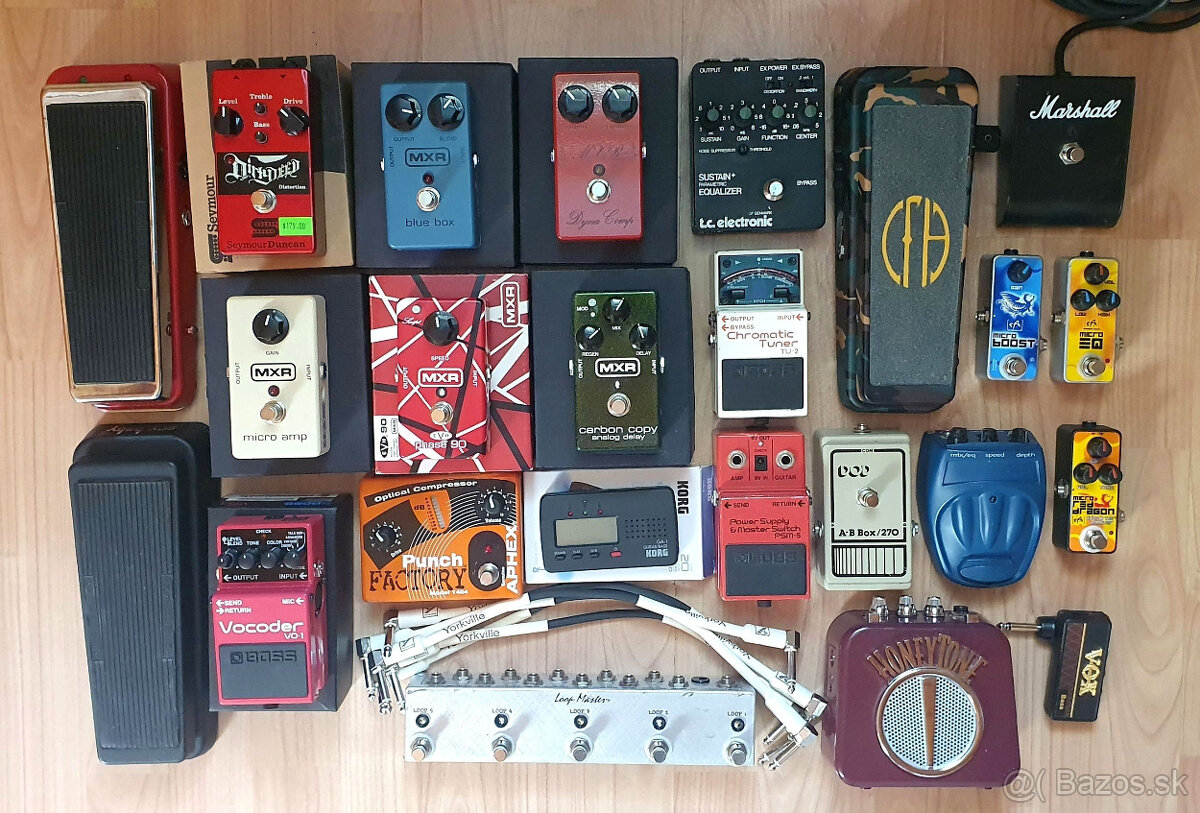 Gitarové a basové efekty