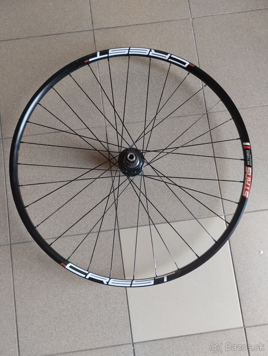 Nové zadné koleso MTB