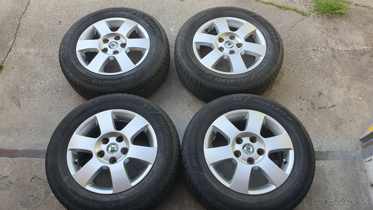 Predam originál elektrony octavia 2, rozteč 5x/112/15