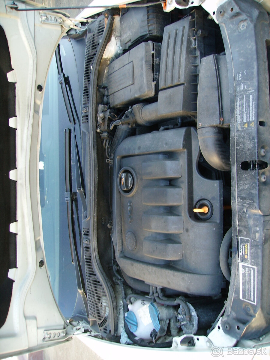 1,9 TDI 77kw PD kod BXE agregat, motor, hlava, blok octavia