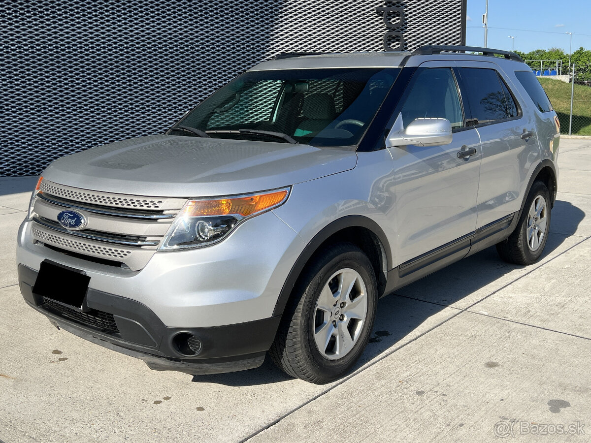 Ford Explorer 3.5 V6, 67 500 km, 2013, 1.majitel, 7 míst