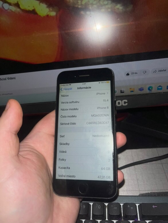 Predávam iphon 8