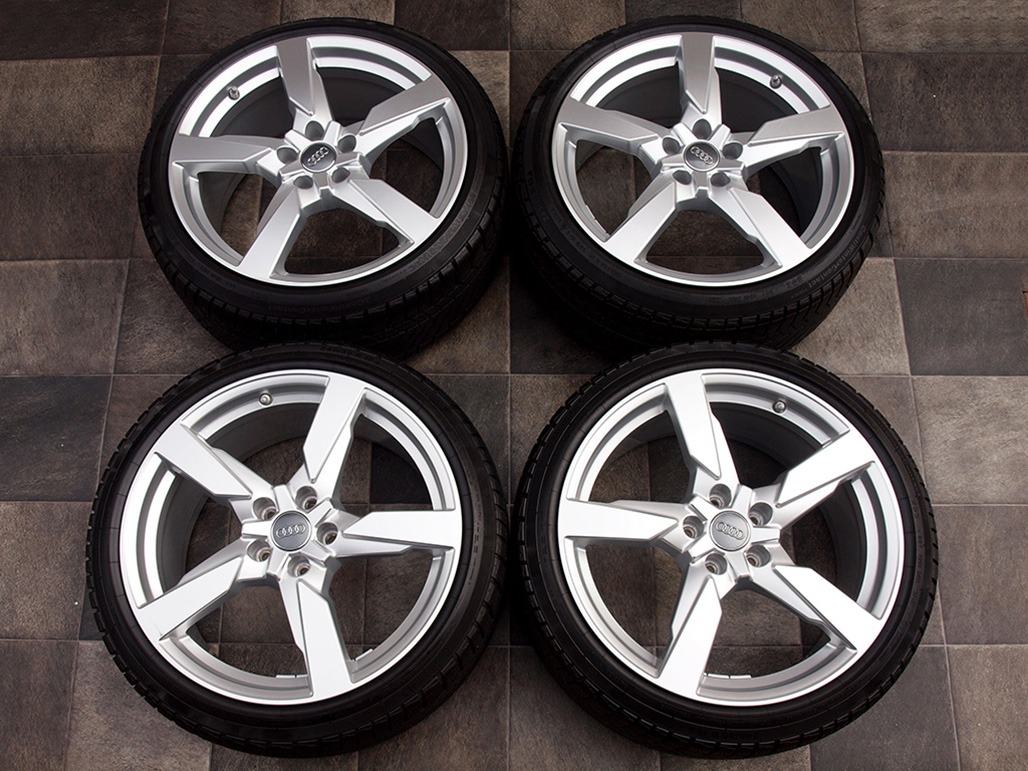19" Alu kola 5x112 AUDI TT RS ZIMNÍ JAKO NOVÉ