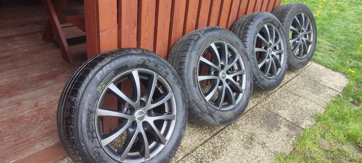 elektrony BORBET 215-55-16 Rozteč: 5x108 letne