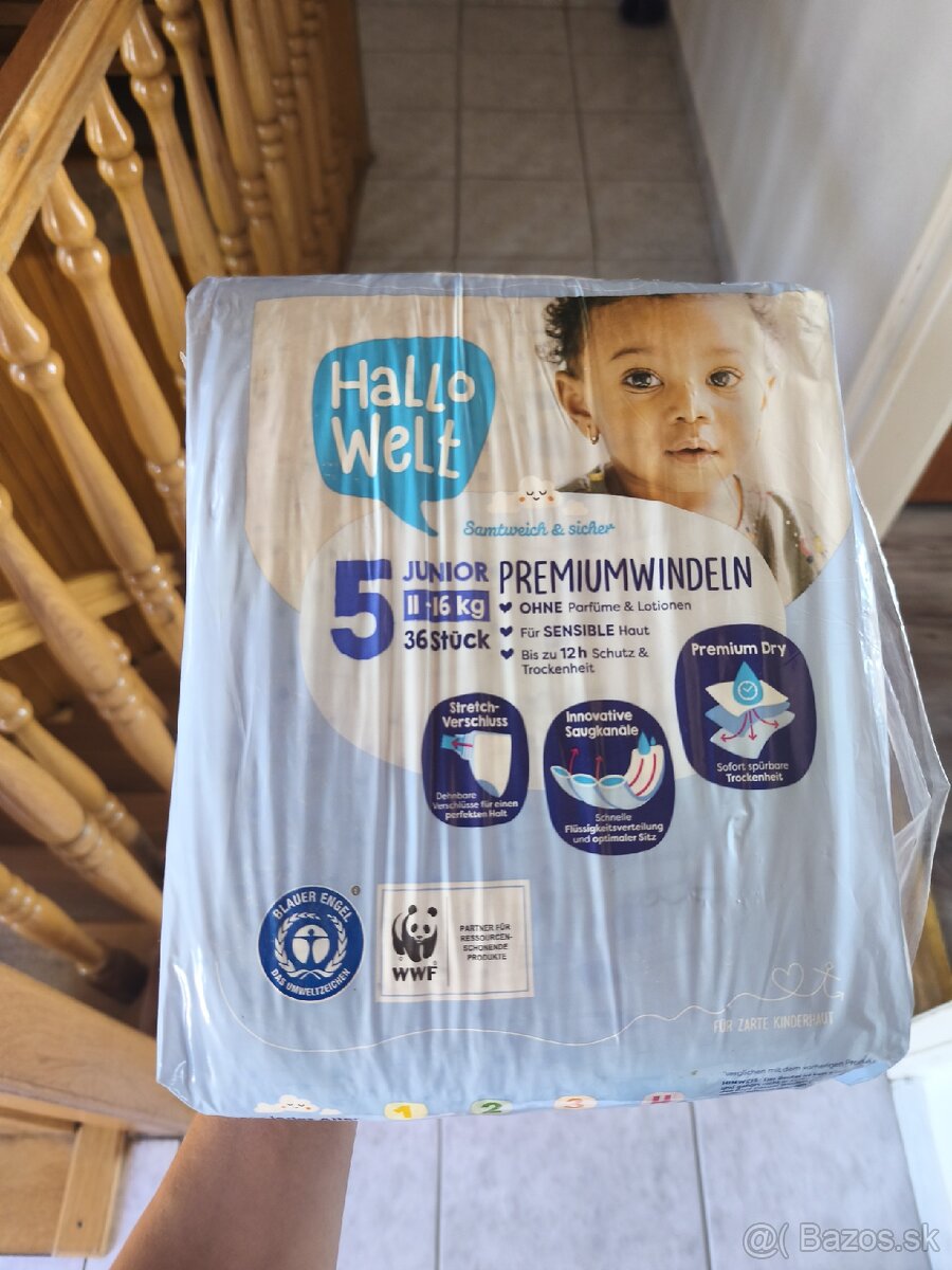 Hallo Welt plienky 5