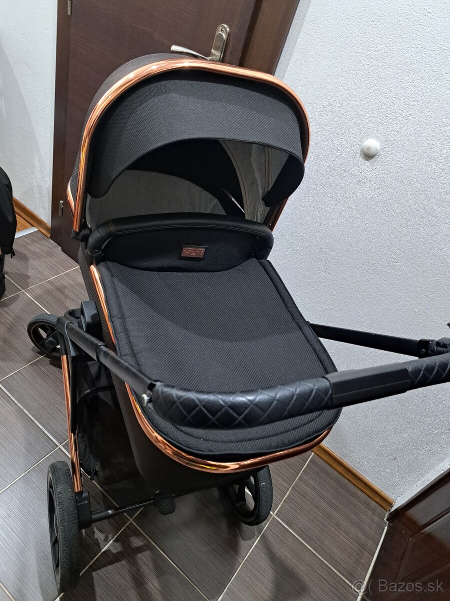 Kočík MOON Style Rose Gold + vajíčko Cybex