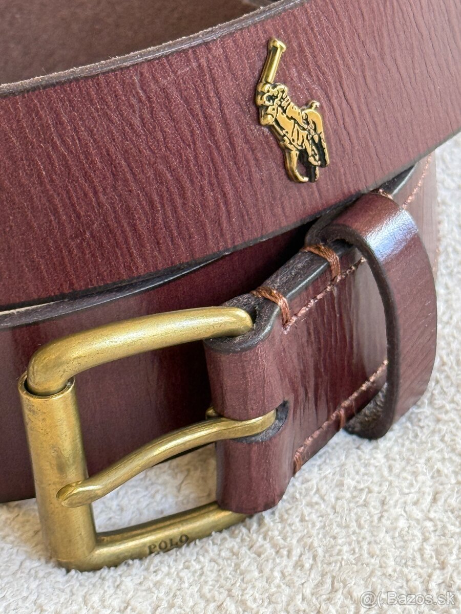 Kožený opasok Polo Ralph Lauren