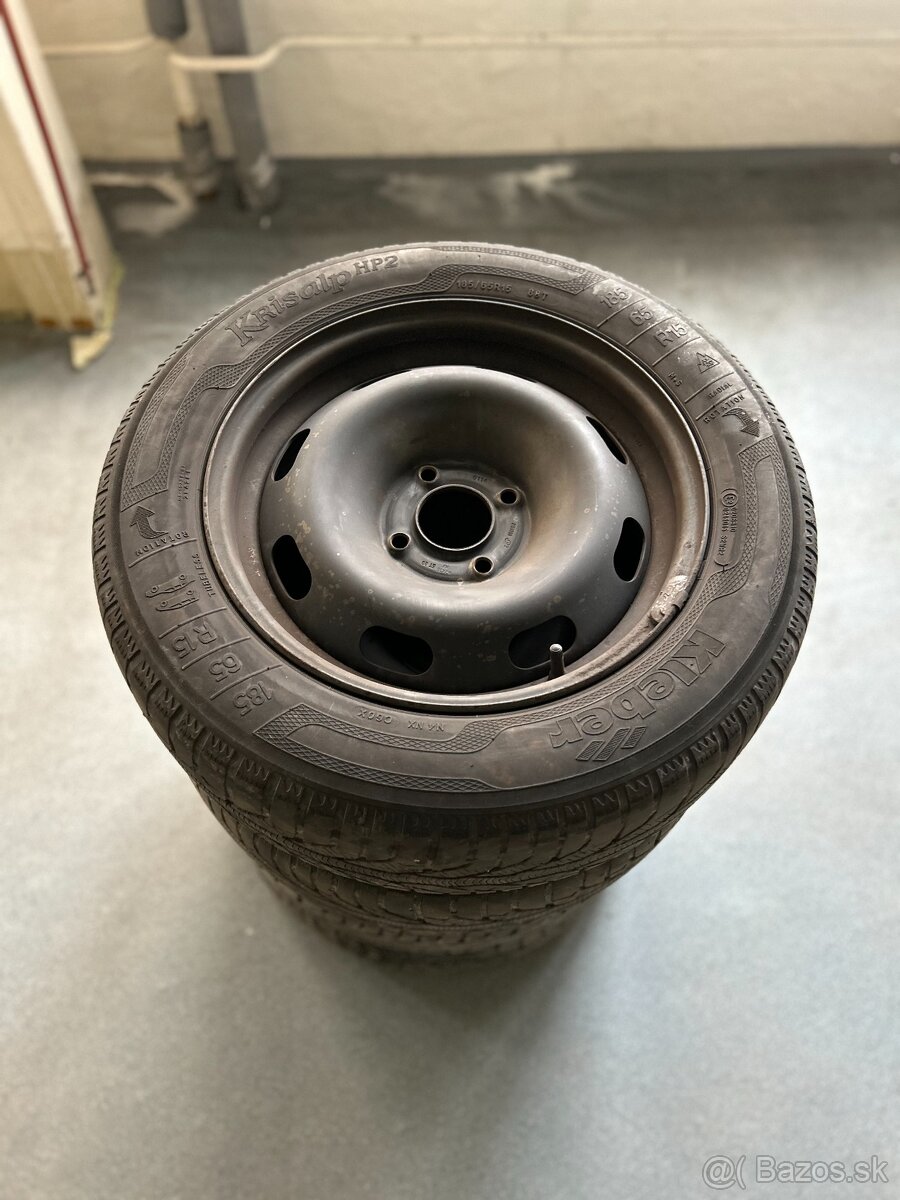 plechove disky Peugeot 4 ks  185 65 R15