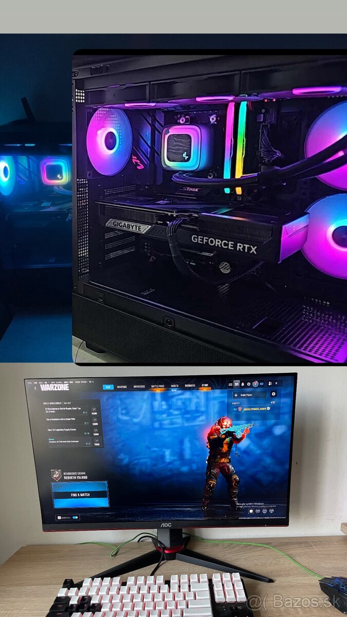 Herný pc rtx 5070ti