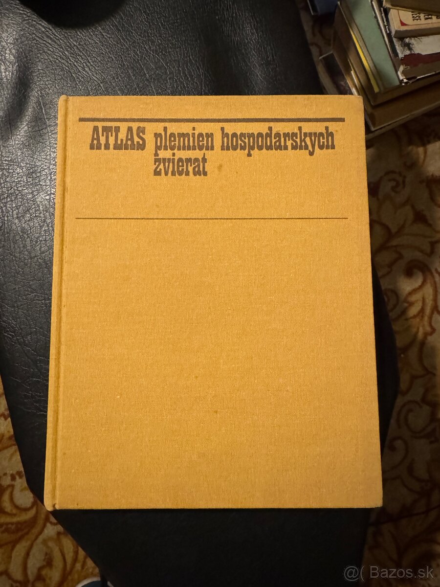 Predám knihu Atlas plemien hospodárskych zvierat