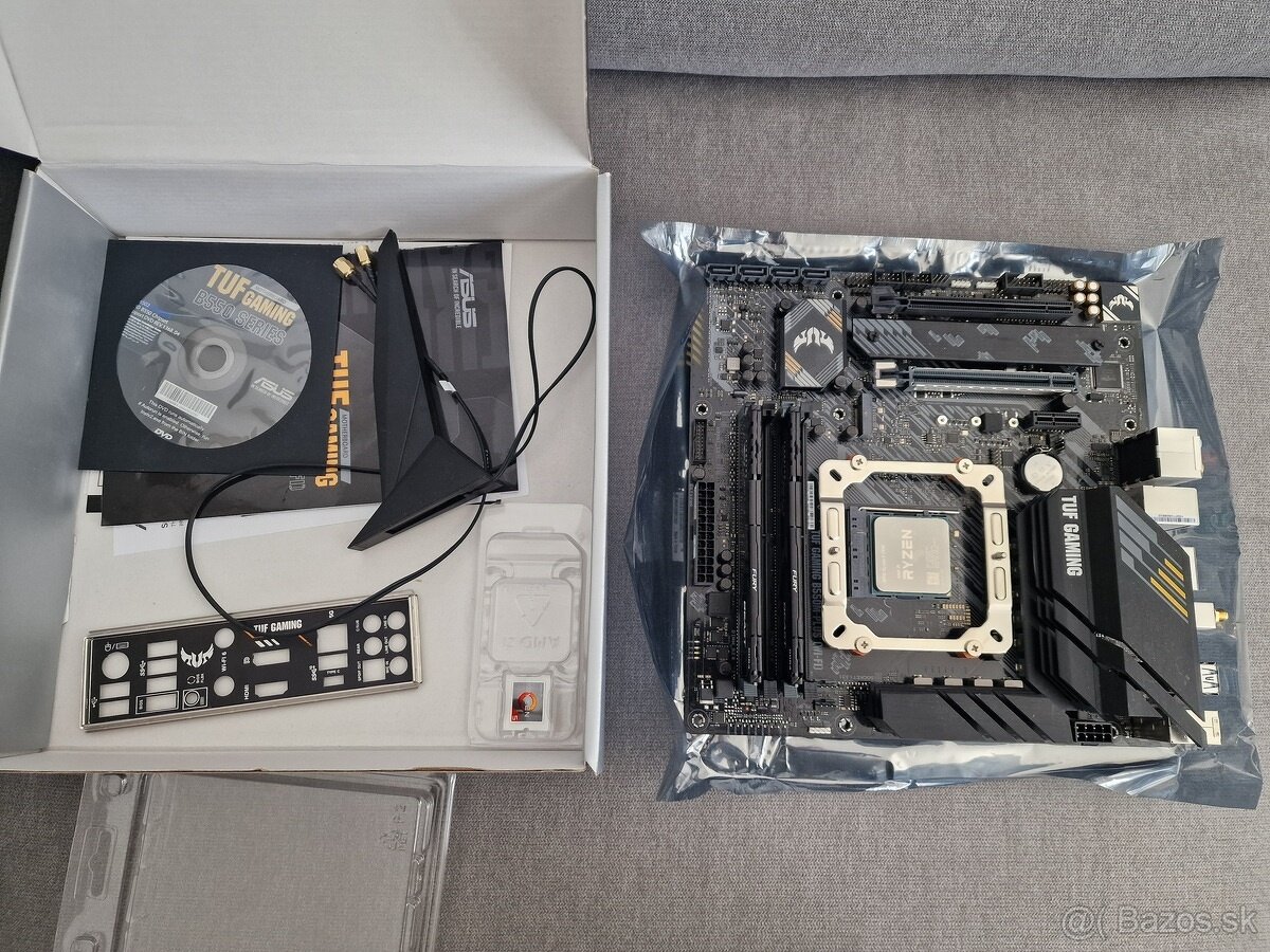 P: MB Asus TUF GAMING, CPU Ryzen 5 5500, RAM 32GB DDR4