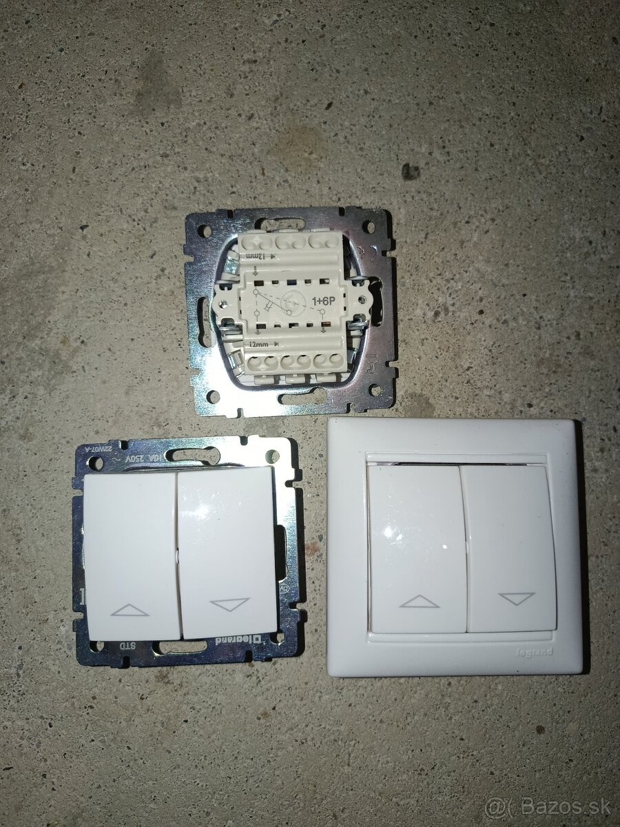 Žalúziovy vypínač legrand