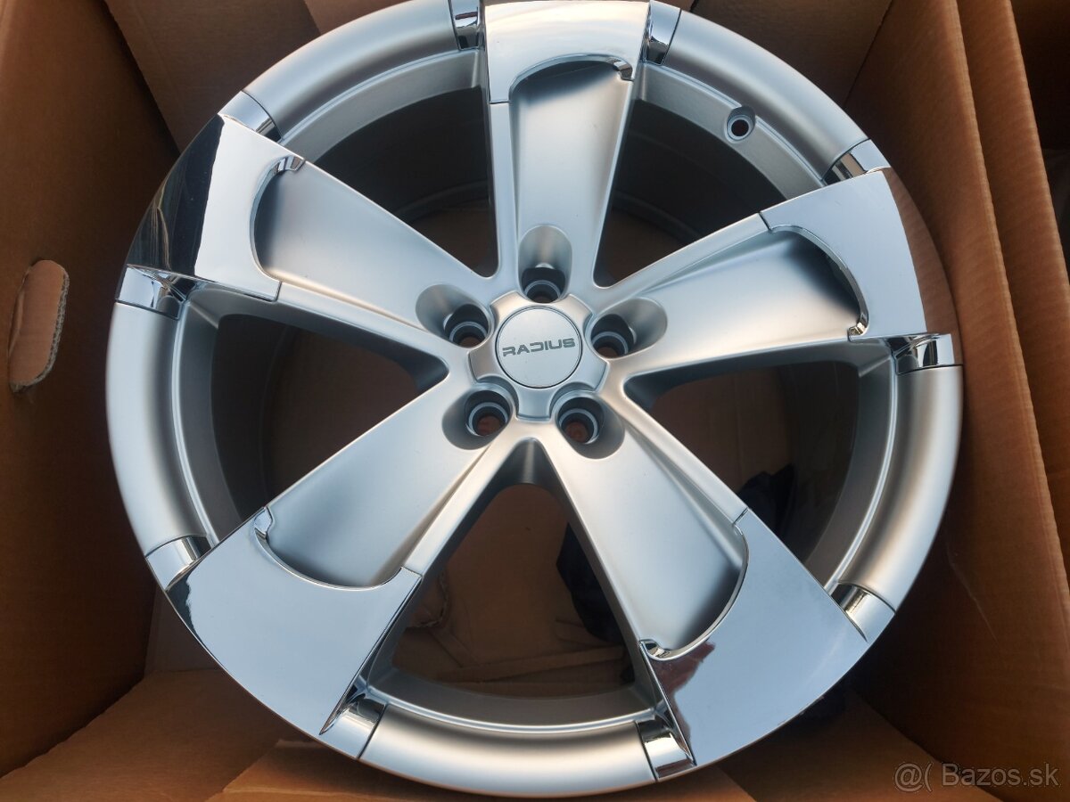 8Jx18 5x100 ET35 - kvalitné disky RADIUS