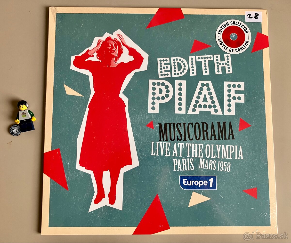 LP Edith Piaf - Musicorama Live Paris Live 1952