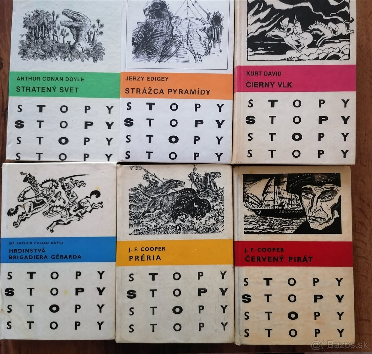 Predám knihy edícia Stopy